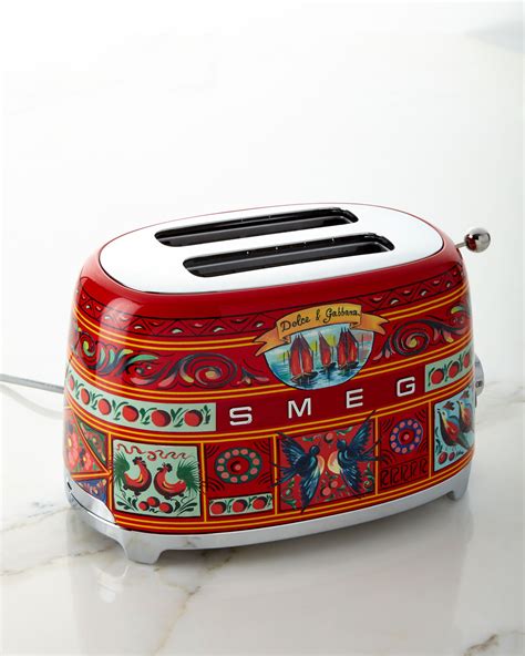 dolce gabbana toaster smeg|d&g smeg toaster.